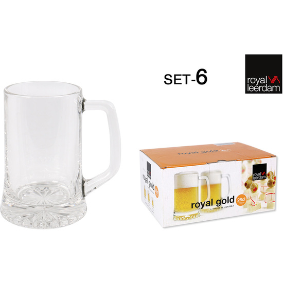 SET 6 BEER JAR 295C  image 0