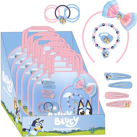 SET DE BELLEZA ACCESORIOS DISPLAY BLUEY image 0