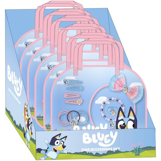 SET DE BELLEZA ACCESORIOS DISPLAY BLUEY image 1
