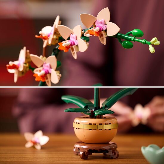 MINI ORQUIDEA LEGO BOTANICALS image 4