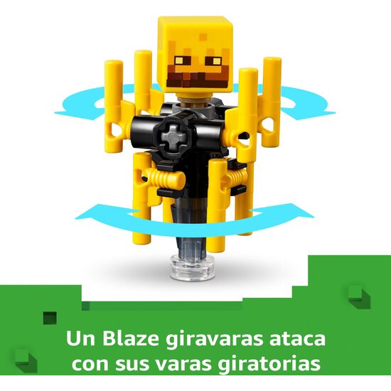 BATALLA LAVA INFRAMUNDO LEGO MINECR image 5