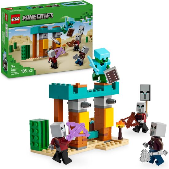 PATRULLA DESIERTO LEGO MINECRAFT image 0