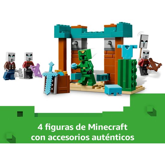 PATRULLA DESIERTO LEGO MINECRAFT image 4