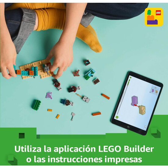 PATRULLA DESIERTO LEGO MINECRAFT image 6