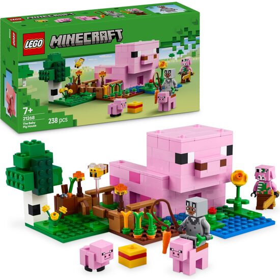 LA CASA-CERDO BEBE. LEGO MINECRAFT image 0