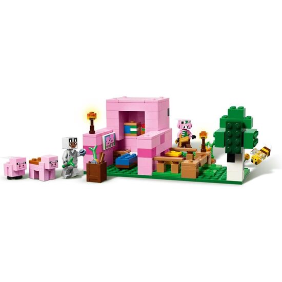 LA CASA-CERDO BEBE. LEGO MINECRAFT image 3