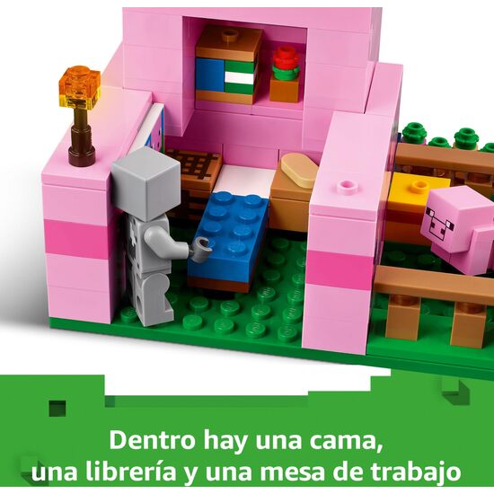 LA CASA-CERDO BEBE. LEGO MINECRAFT image 4