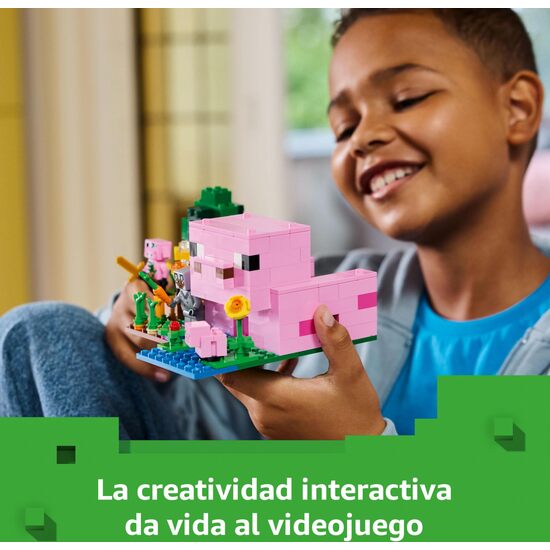 LA CASA-CERDO BEBE. LEGO MINECRAFT image 6
