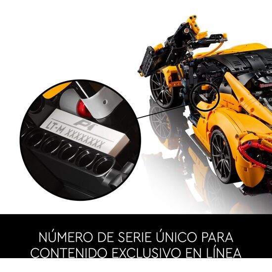 MCLAREN P1 LEGO TECHNIC image 6