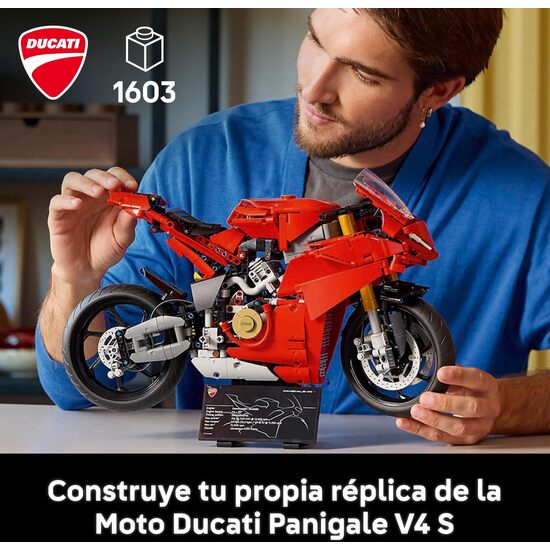MOTO DUCATI PANIGALE V4 S LEGO TECH image 1