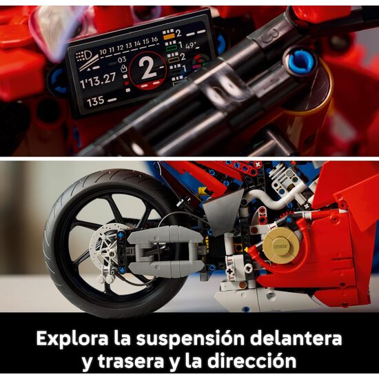 MOTO DUCATI PANIGALE V4 S LEGO TECH image 2