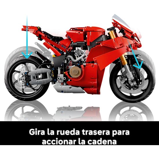 MOTO DUCATI PANIGALE V4 S LEGO TECH image 4