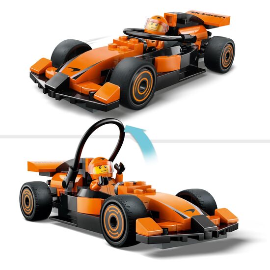 PILOTO DE F1Ñ CON COCHE MCLAREN image 2