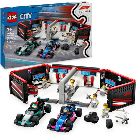 GARAJE F1: MERCEDES-AMG&ALPINE LEGO image 0