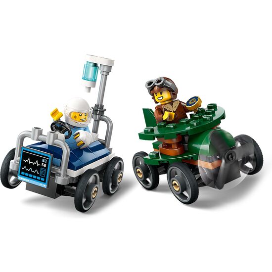 AVION VS. CAMA HOSPITAL LEGO CITY image 2