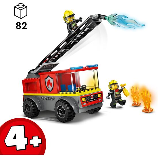 CAMION DE BOMBEROS C/ESCALERA LEGO image 1