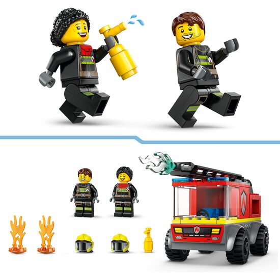 CAMION DE BOMBEROS C/ESCALERA LEGO image 4