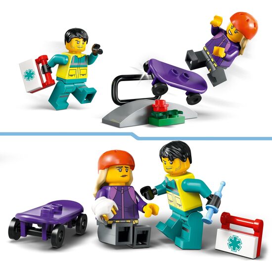 AMBULANCIA DE EMERGENCIAS LEGO CITY image 3