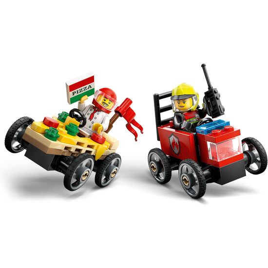 PIZZA VS. BOMBEROS LEGO CITY image 2