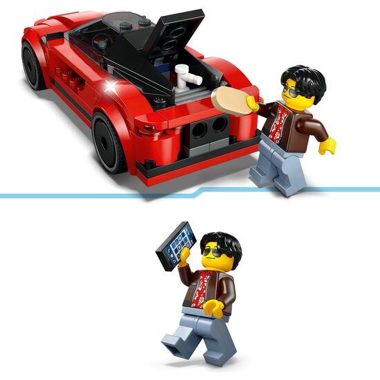 DEPORTIVO ROJO LEGO CITY image 4
