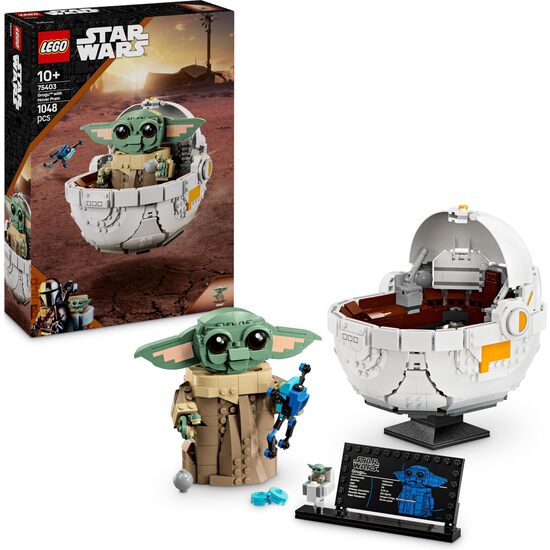 GROGU CON AEROCUNA LEGO STAR WARS image 0