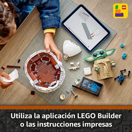 GROGU CON AEROCUNA LEGO STAR WARS image 6