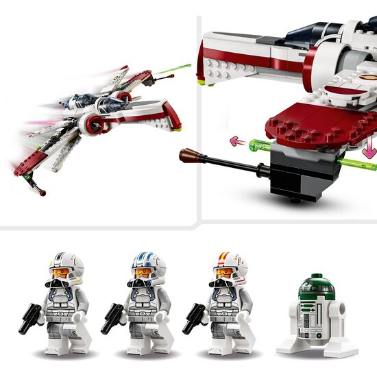 CAZA ESTELAR ARC-170 LEGO STAR WARS image 4
