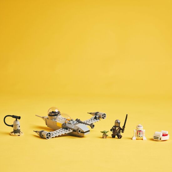 CAZA ESTELAR N-1 MANDO Y GROGU LEGO image 4