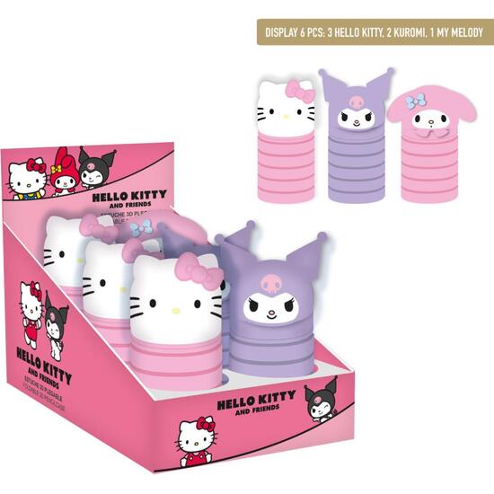 ESTUCHE PORTATODO SILICONA HELLO KITTY image 0