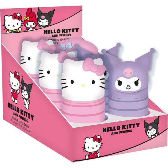 ESTUCHE PORTATODO SILICONA HELLO KITTY image 1