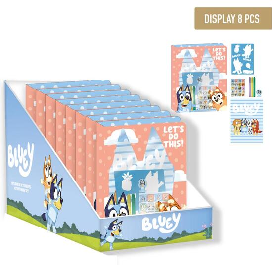 CUADERNO SET BLUEY image 0
