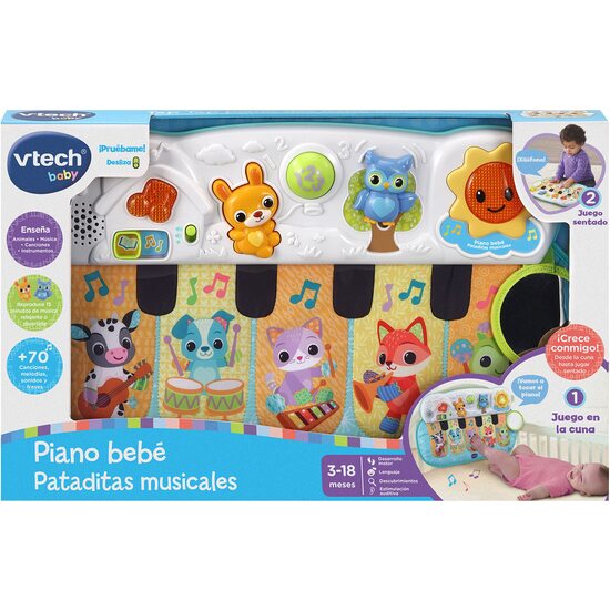 PIANO BEBÑ PATADITAS MUSICALES image 3