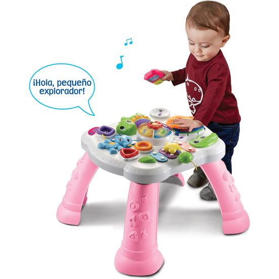 MESITA INFANTIL ROSA DE ACTIVIDADES image 1