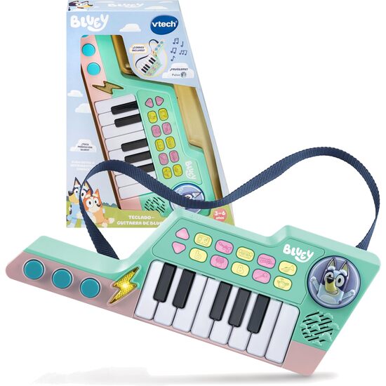 TECLADO-GUITARRA DE BLUEY image 0