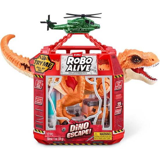 ROBO ALIVE DINO ESCAPE C/LUZ Y SONI image 0