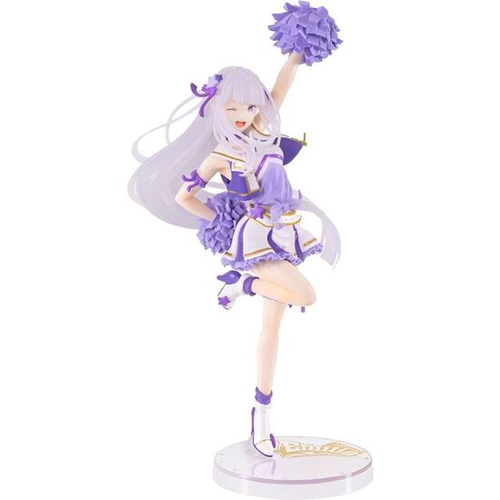 FIGURA ICHIBANSHO EMILIA COURAGE TO YOU RE:ZERO STARTING LIFE IN ANOTHER WORLD 20CM image 0