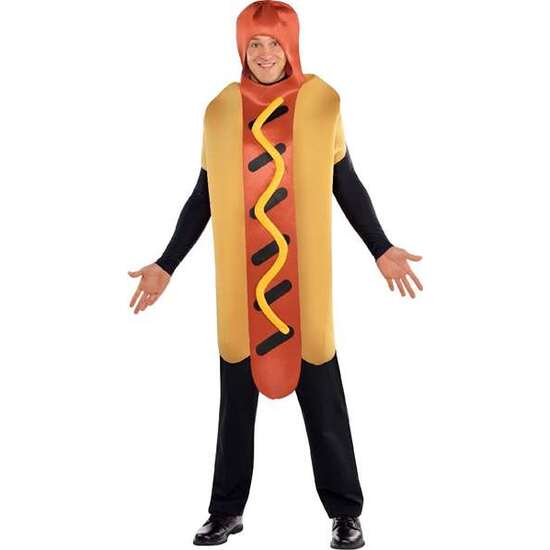 DISFRAZ ADULTO PERRITO CALIENTE TALLA image 0