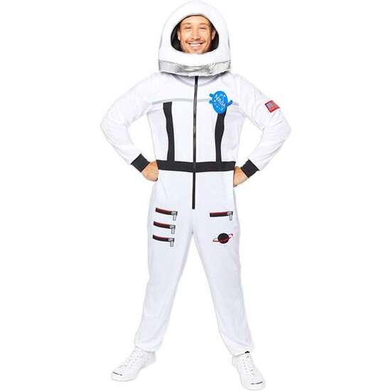 DISFRAZ ASTRONAUT WHITE MENS STANDARD HOMBRE image 0