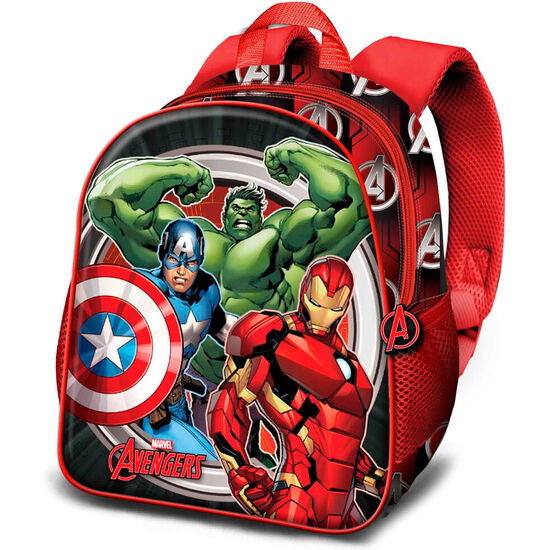 MOCHILA 3D ALMIGHTY LOS VENGADORES AVENGERS MARVEL 31CM image 0