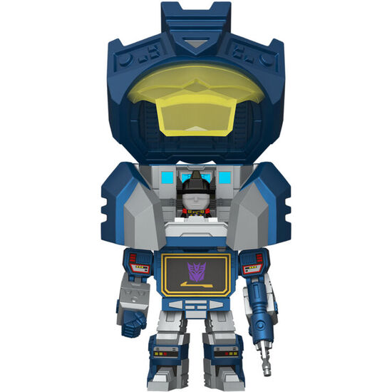 FIGURA BITTY BOTS TRANSFORMERS SOUNDWAVE WITH RUMBLE image 1