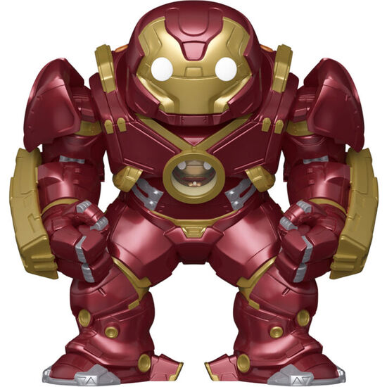 FIGURA BITTY BOTS MARVEL INFINITY SAGA HULKBUSTER WITH IRON MAN image 1