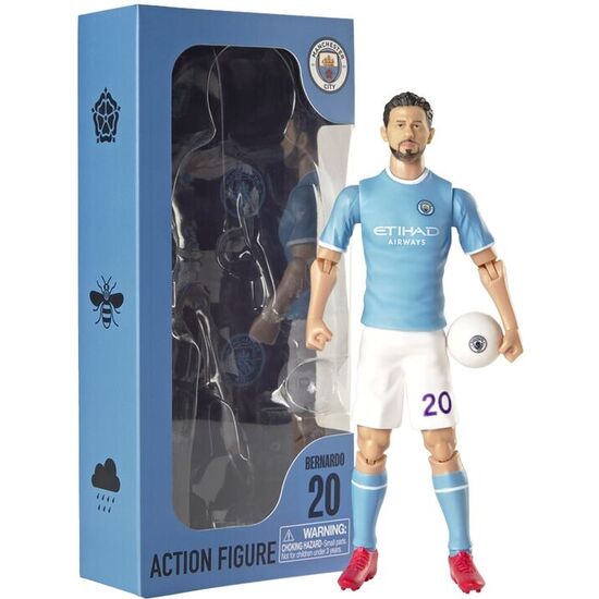 FIGURA ACTION BERNANDO SILVA MANCHESTER CITY 20CM image 0