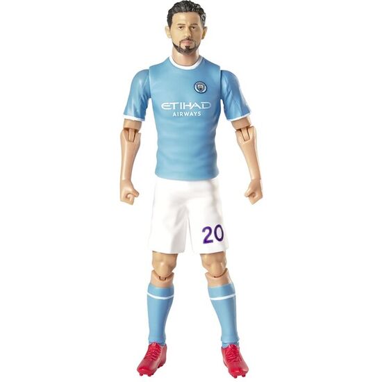 FIGURA ACTION BERNANDO SILVA MANCHESTER CITY 20CM image 1