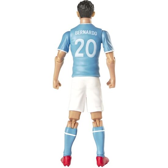 FIGURA ACTION BERNANDO SILVA MANCHESTER CITY 20CM image 2