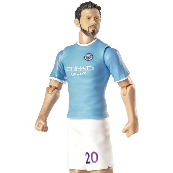 FIGURA ACTION BERNANDO SILVA MANCHESTER CITY 20CM image 3