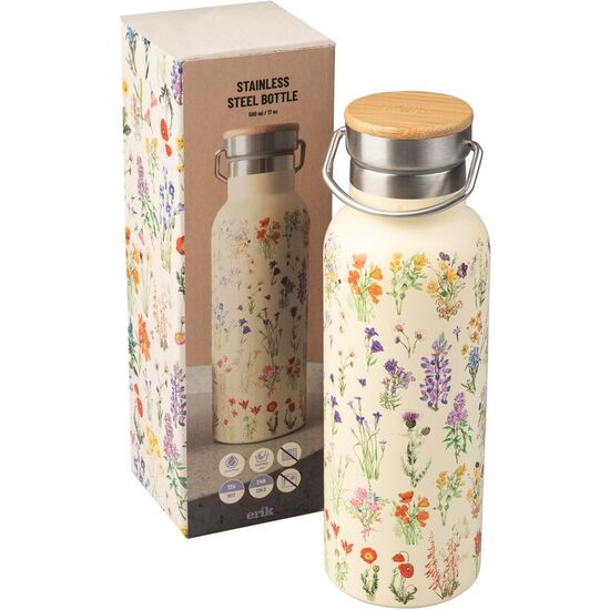 BOTELLA ACERO INOXIDABLE WILD FLOWERS 500ML image 1