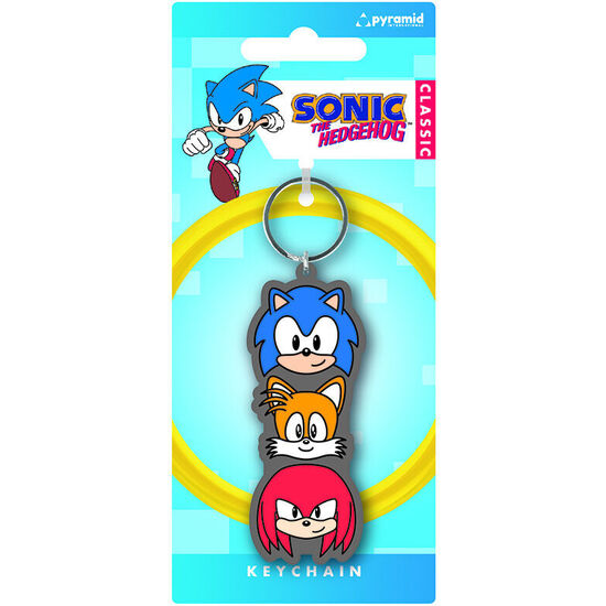 LLAVERO SONIC THE HEDGEHOG 6CM image 0