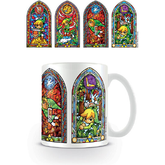 TAZA VIDRIERAS THE LEGEND OF ZELDA 315ML image 0