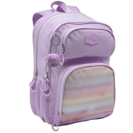 MOCHILA PRIMARIA BLIN-BLIN LAVANDA  42 X 31 X 17 CM. image 0
