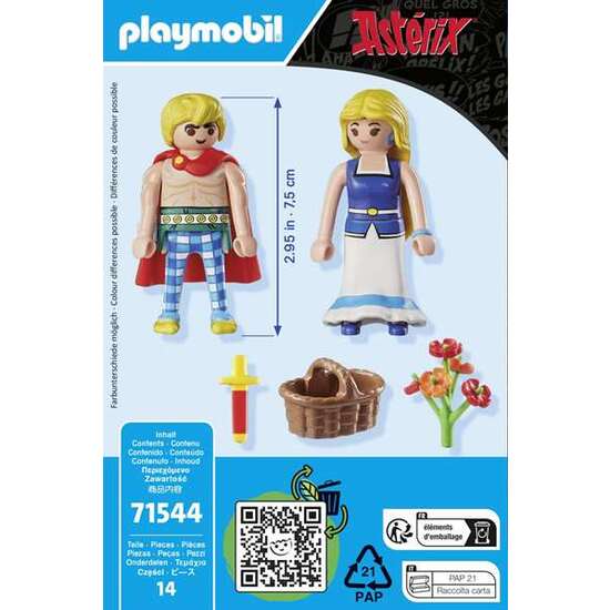 TRAGICÓMIX Y FALBALÁ PLAYMOBIL ASTÉRIX image 2